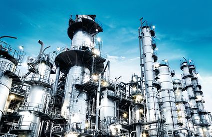Oil and gas, petrochemical industry, crude oil processing