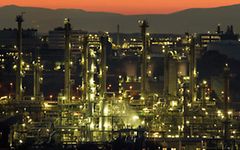 Oil and gas, petrochemical industry, crude oil processing
